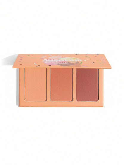 Sweet Cheeks Blush Trio By Sheglam بلشر أصلي