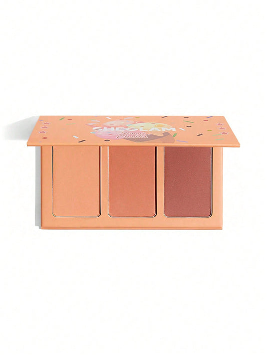 Sweet Cheeks Blush Trio By Sheglam بلشر أصلي