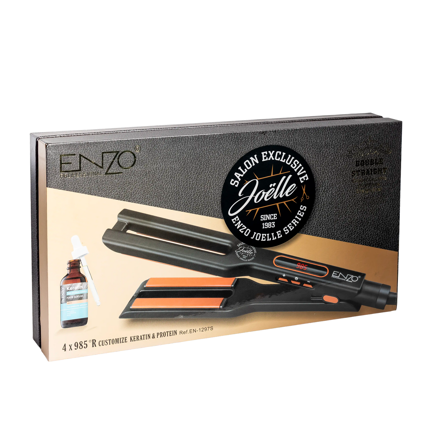 Keratin Treatment Hair Straightener Dual Plate EN-1297S By ENZO