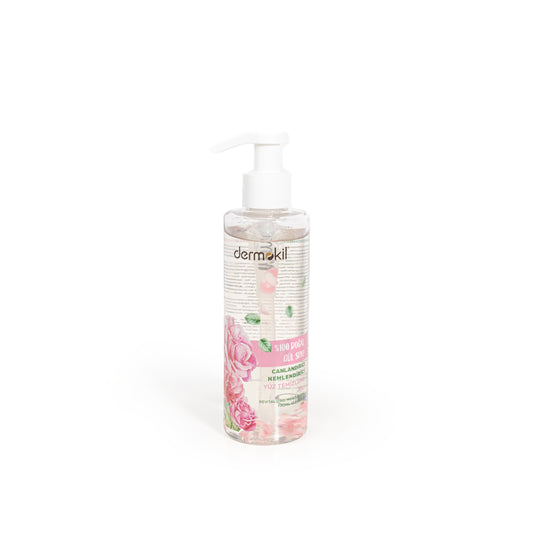 Rose Water Moisturizing Facial Cleansing Gel 200ml By DERMOKIL
