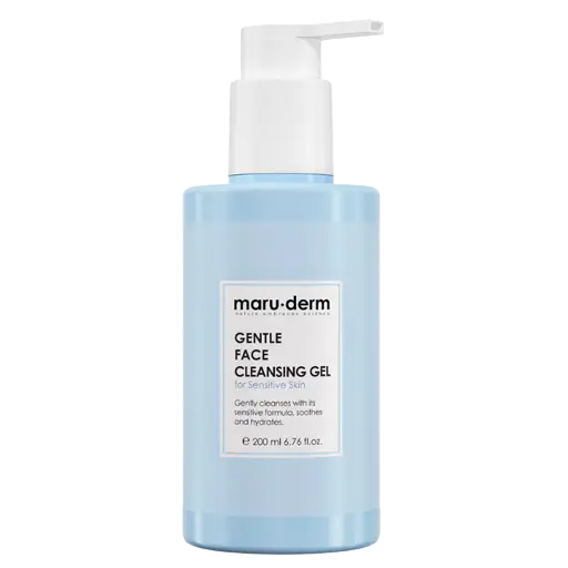 Gentle Face Cleansing Gel For Sensitive Skin By Maruderm