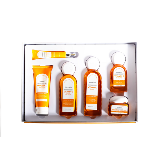 Vitamin C Whitening Brightening 6 Piece Set By FAYANKOU