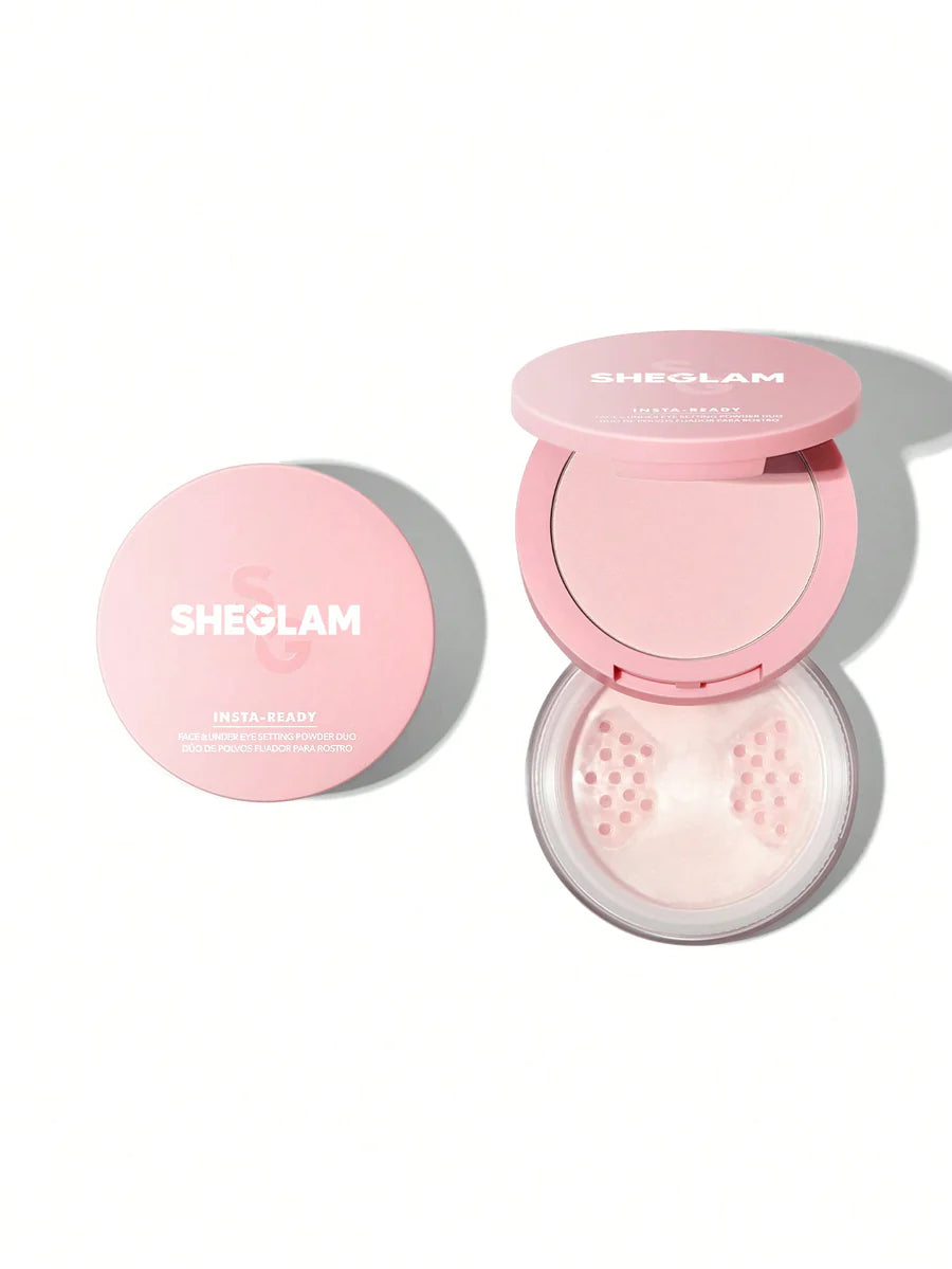 لوس باودر أصلي Sheglam Insta Ready Face&Under Eye Setting Powder Dou