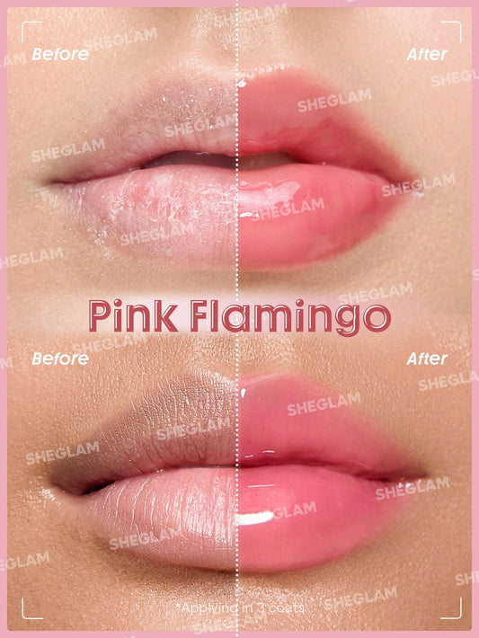 Original Booster Shine Plumping Lip Gloss-Pink Flamingo By Sheglam