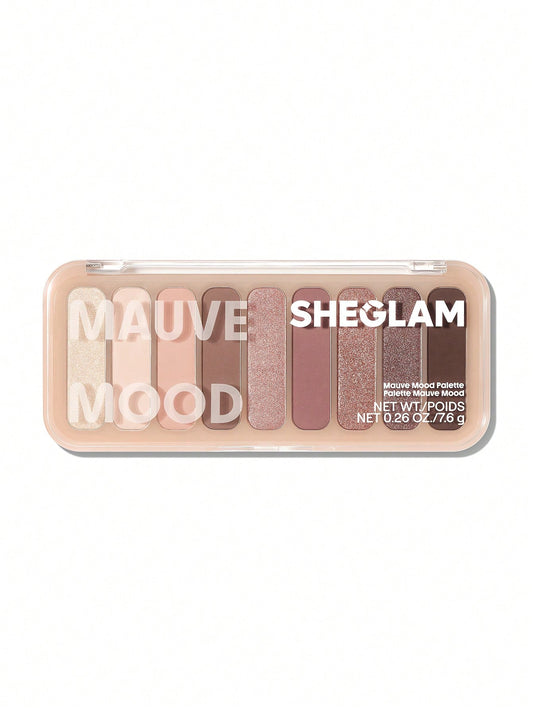 Mauve Mood Palette 9 Colors By SHEGLAM باليت ايشدو أصلي