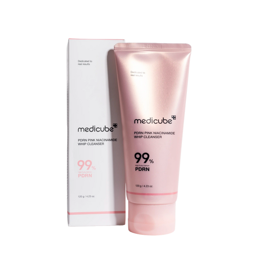 PDRN Pink Niacinamide Whip Cleanser By MEDICUBE