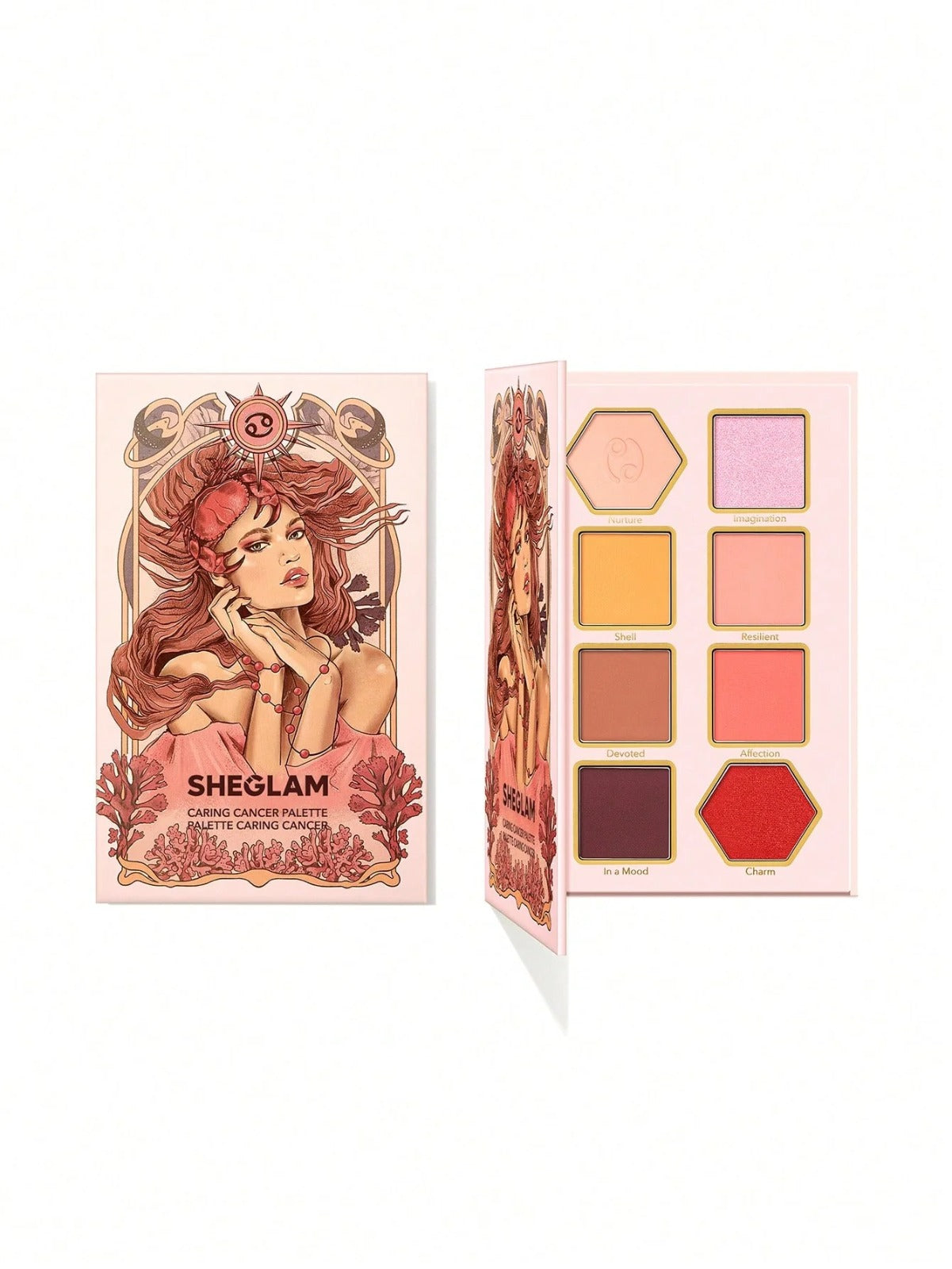 Sheglam Caring Cancer Palette Color ايشدو أصلي