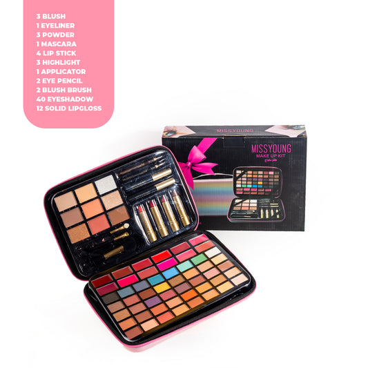 Miss Young Professional Makeup Kit Sets 72 Pieces شنطة مكياج