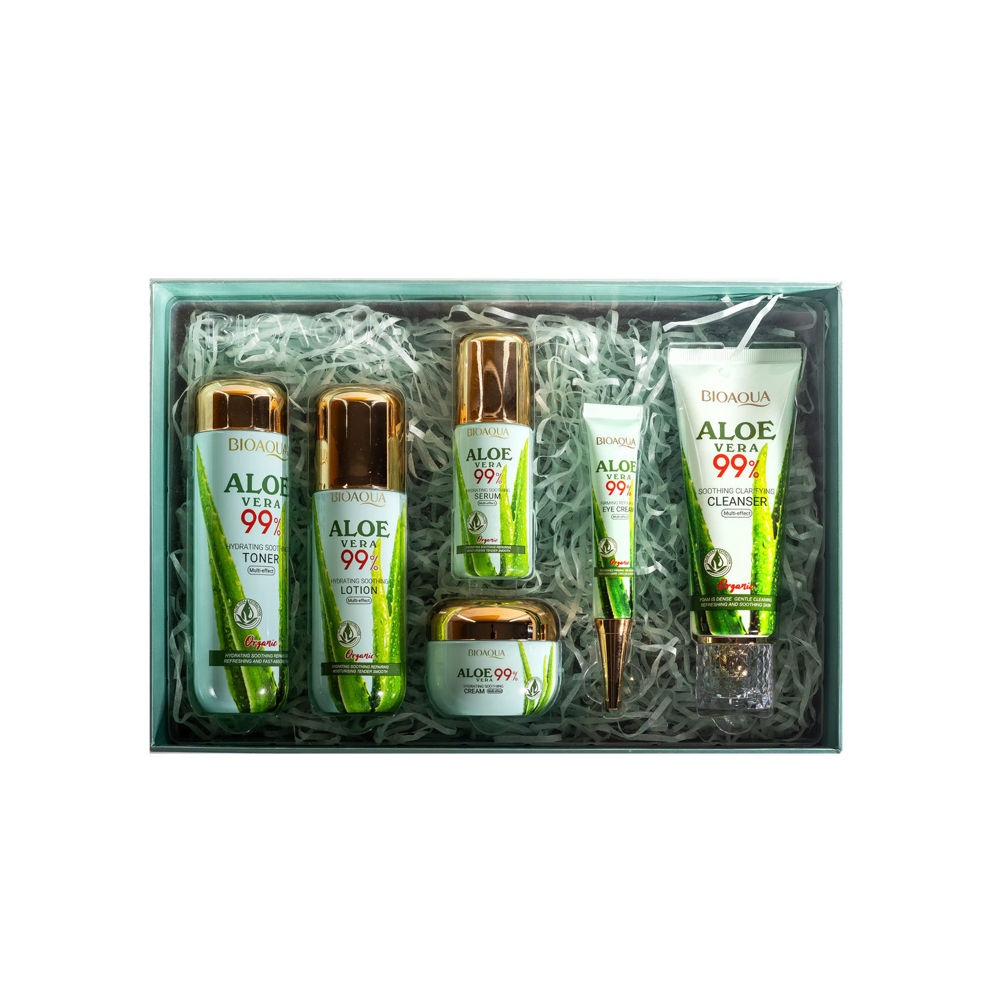 Aloe Vera Beautiful Skin 6 Piece Set By BIOAOUA