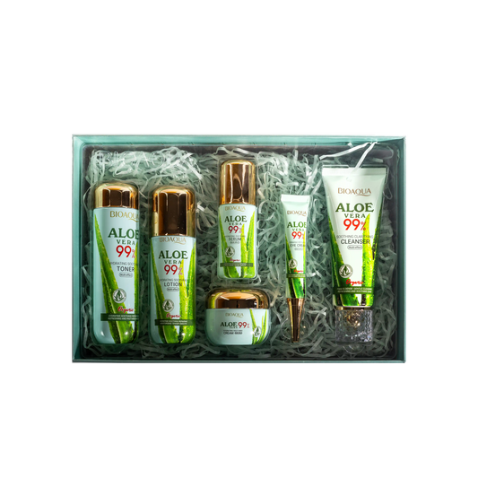 Aloe Vera Beautiful Skin 6 Piece Set By BIOAOUA