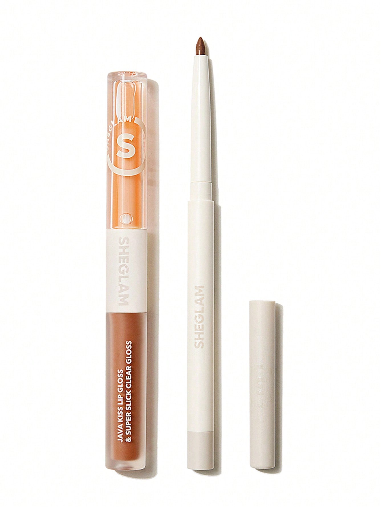 Soft 90's Glam Lip Liner And Lip Duo Set By Sheglam جلوس ومحدد شفاه أصلي