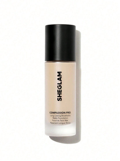 Sheglam Complexion Pro Long Lasting Breathable Matte Foundation فاونديشن أصلي