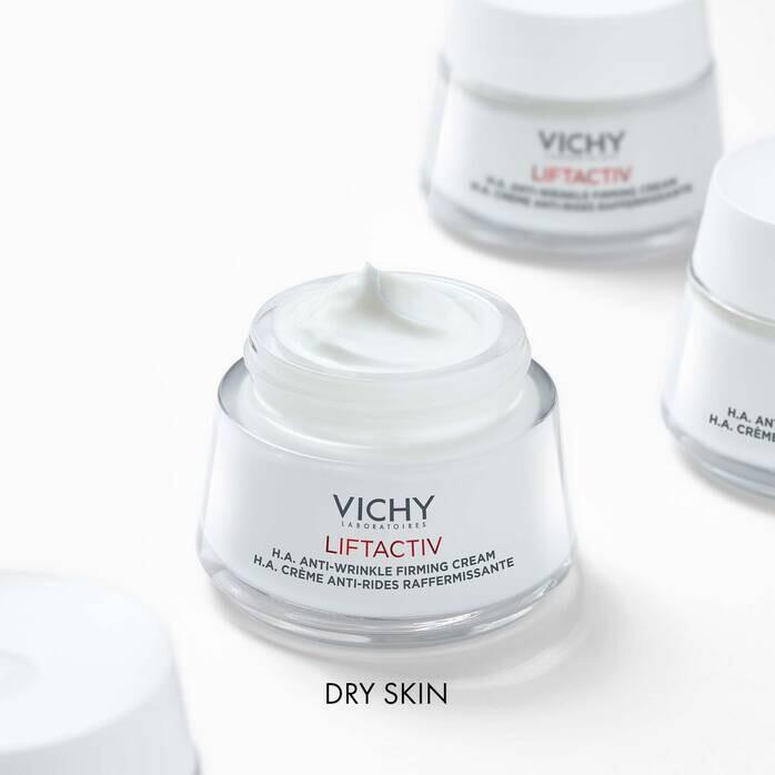 Vichy Liftactiv Supreme Hypoallergenic Anti-Wrinkle, Firming & Correcting Face Cream for Dry To Very Dry & Sensitive Skin, 50ml