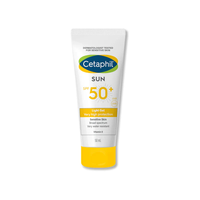 Sun SPF 50+ Very High Protection Light Gel By Cetaphil