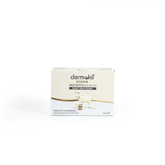 Goat Milk Extract Solid Care Soap 100g By DERMOKIL