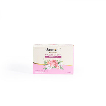 Rose Water Solid Care Soap 100g By DERMOKIL
