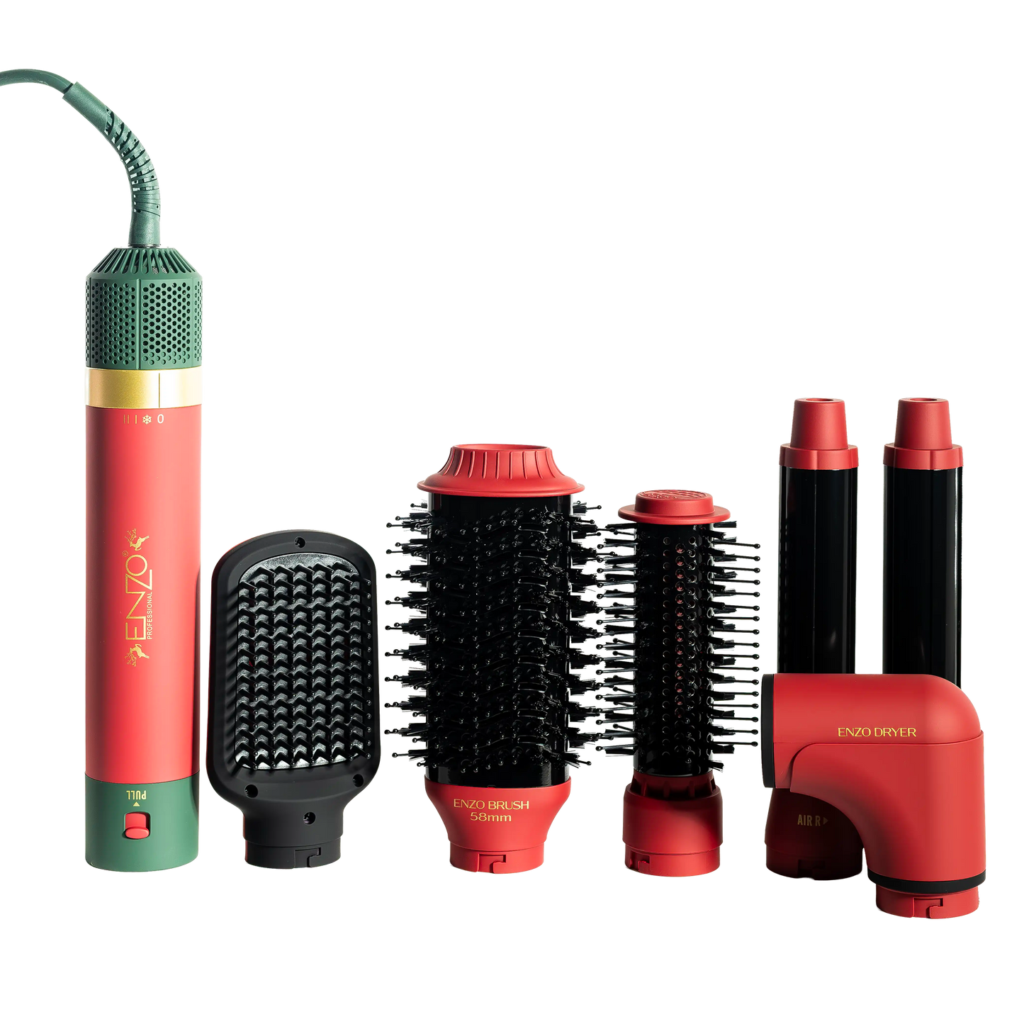 Hair Styler Set Limited Edition En-6222 By ENZO