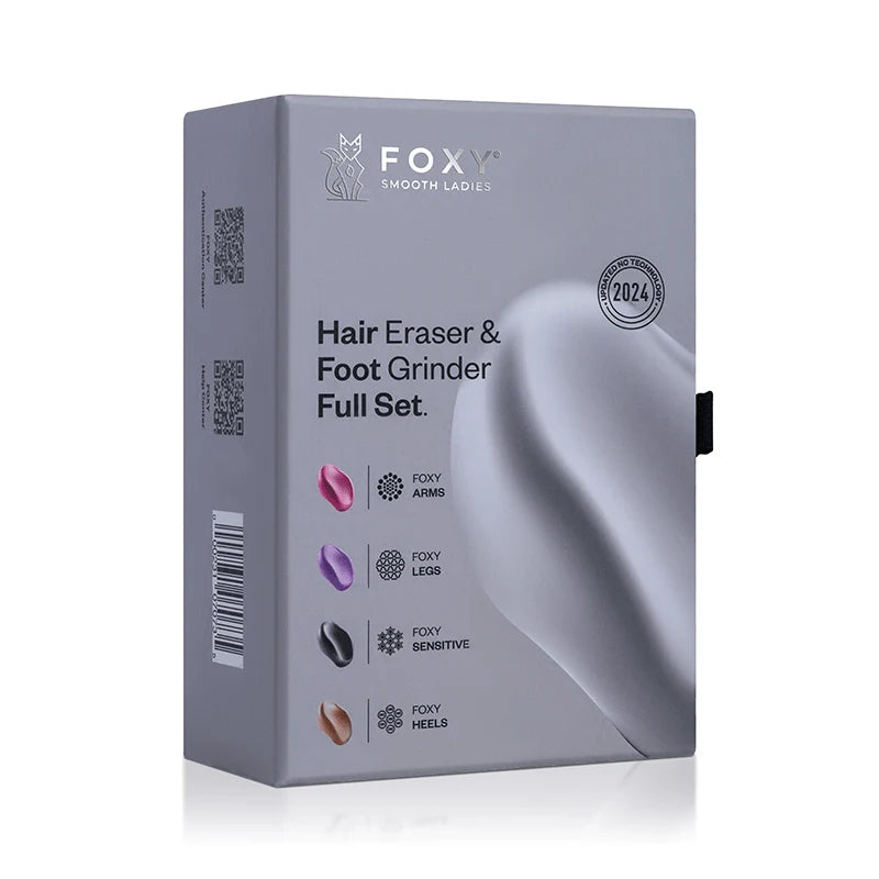 Hair Eraser & Foot Grinder Full Set By Foxy