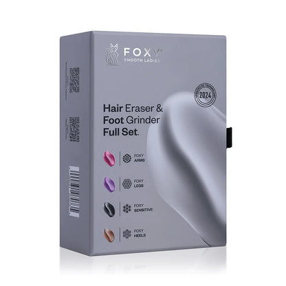 Hair Eraser & Foot Grinder Full Set By Foxy