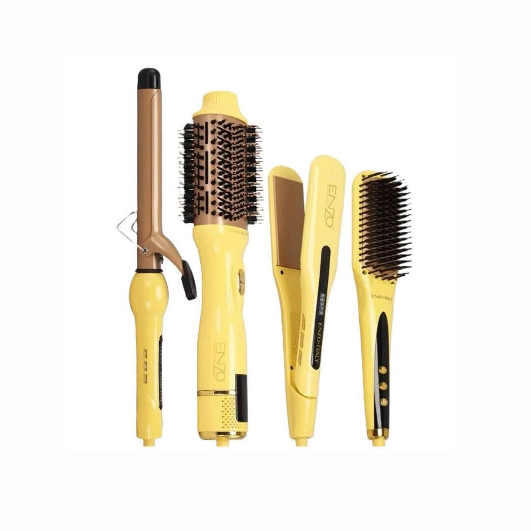 4 Piece Luxury Gift Hair Styling Set En-8879 By ENZO