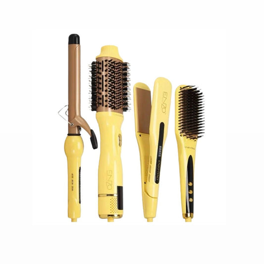 4 Piece Luxury Gift Hair Styling Set En-8879 By ENZO
