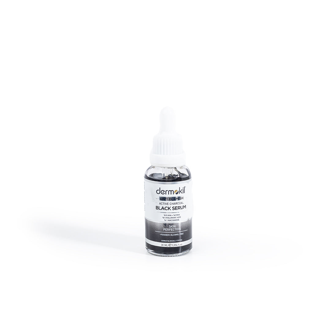 Skin Smoothing Active Carbon Black Serum 30ml By DERMOKIL