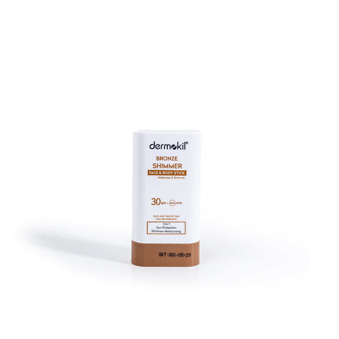 Bronze Shimmer Face And Body Stick 20g By DERMOKIL