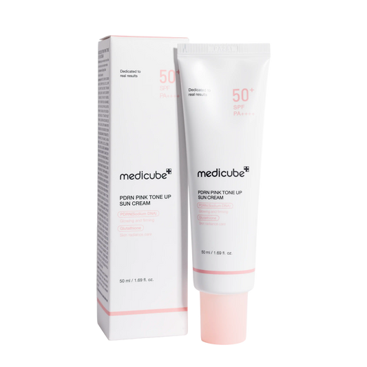 PDRN Pink Tone Up Sun Cream SPF50+ By MEDICUBE