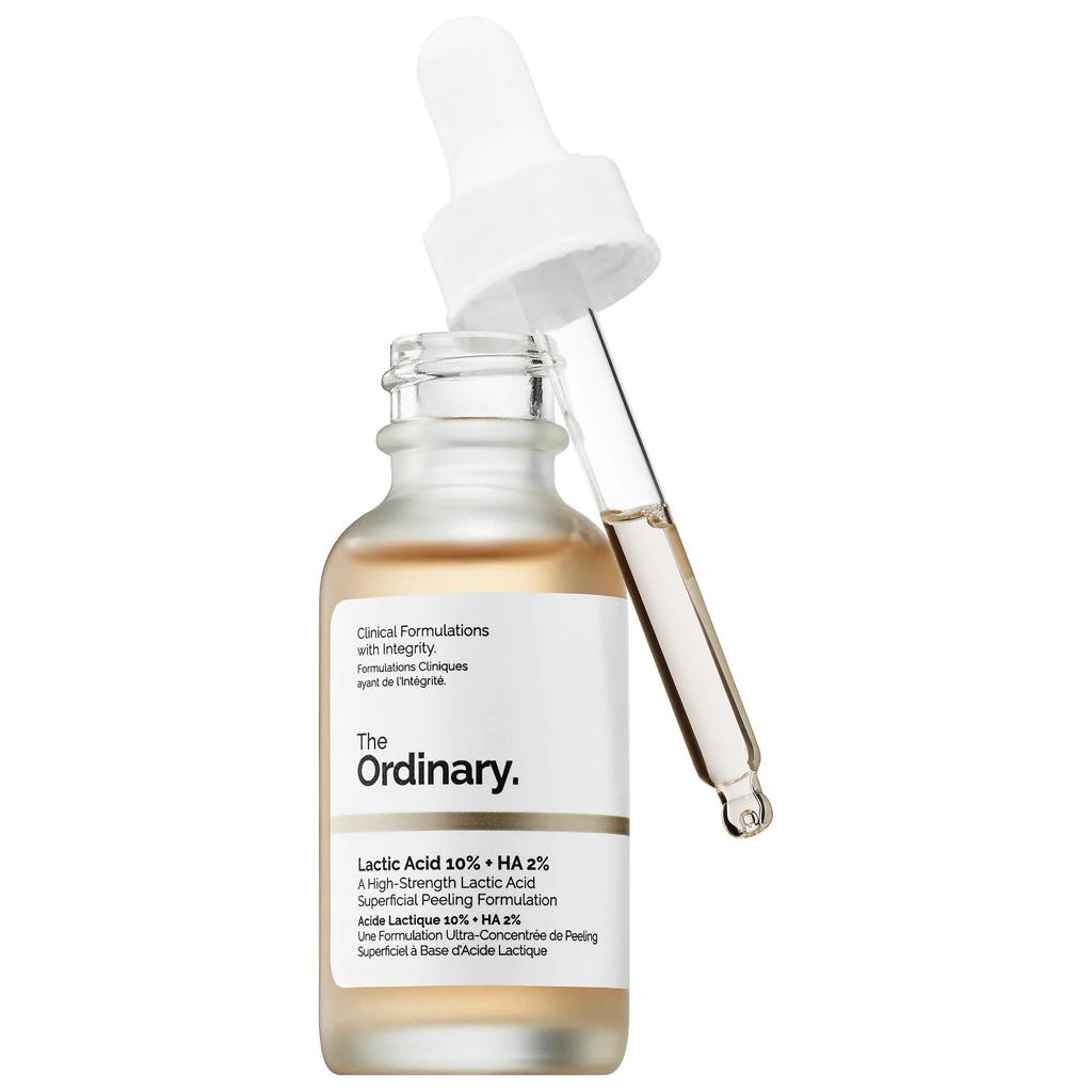 The Ordinary Lactic Acid 10% + HA 2%.