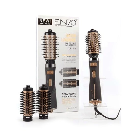 Detangling Hot Air Brush By Enzo EN-743