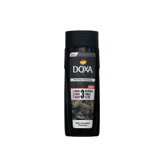 Doxa For Men Series 400 Ml Shower Gel 3 in 1 With Activated Charcoal