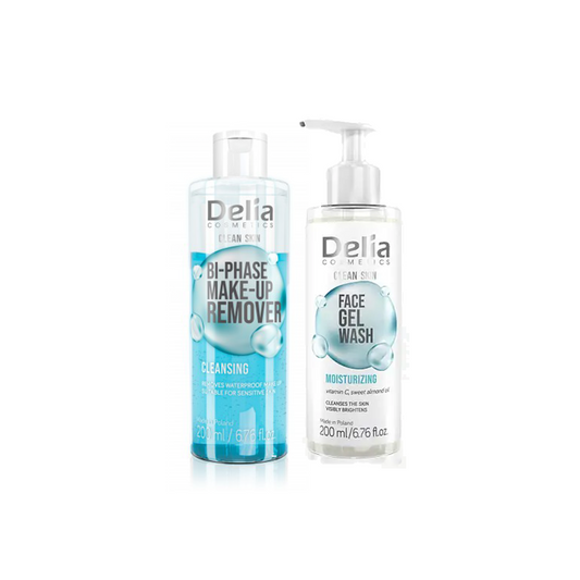 Original Make-up Remover + Face Gel Wash By Delia