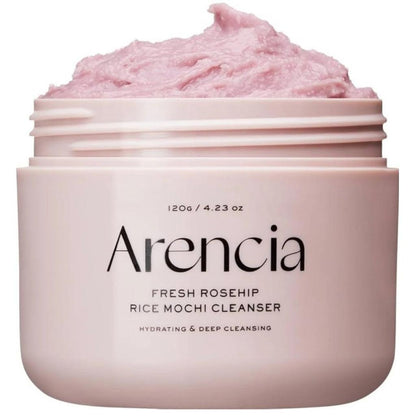 Arencia Fresh Rosehip Rice Mochi Cleanser, 120g