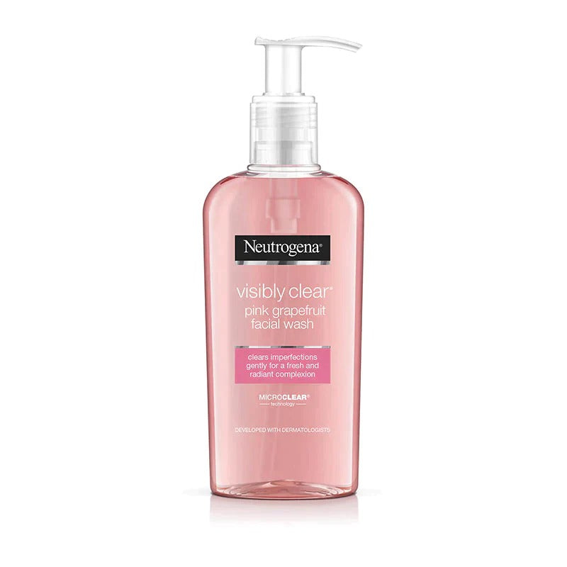 غسول Neutrogena Visibly Clear Pink Grapefruit Facial Wash 200Ml