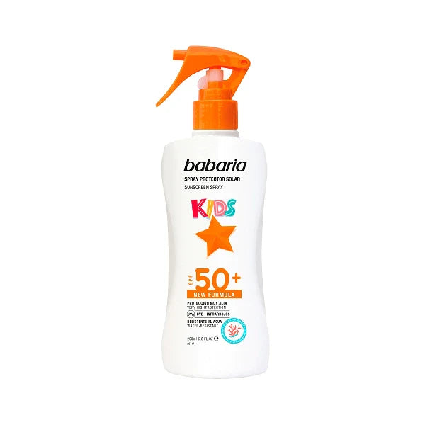 Sunscreen Lotion Kids Spray Spf50+ 200ml By Babaria