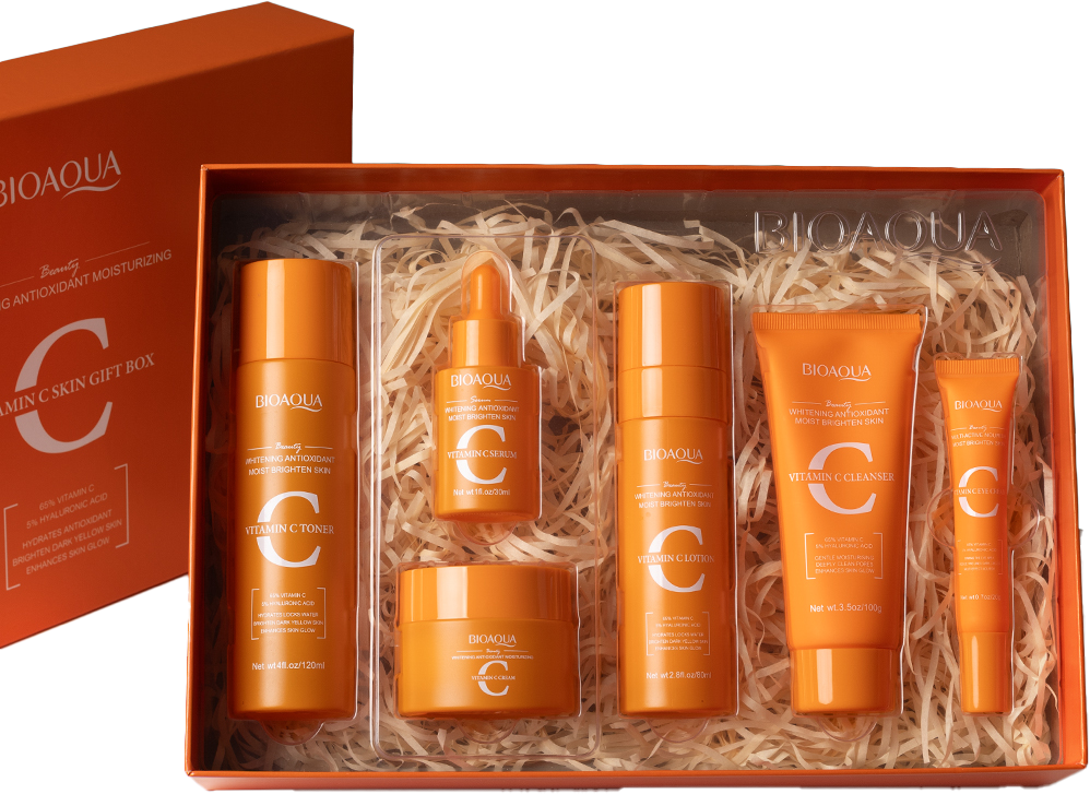 Vitamin C Skin Care Gift Box By Bioaoua
