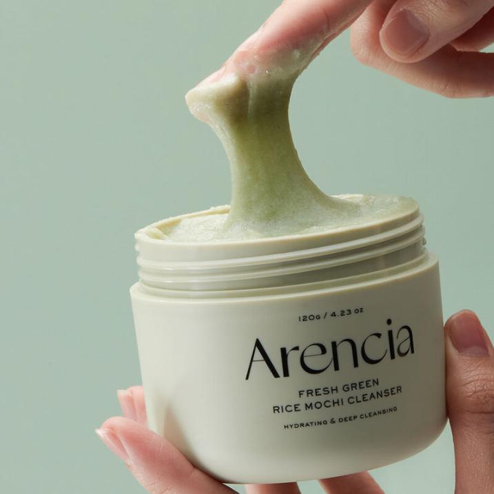 Arencia Fresh Green Rice Mochi Cleanser, 120g