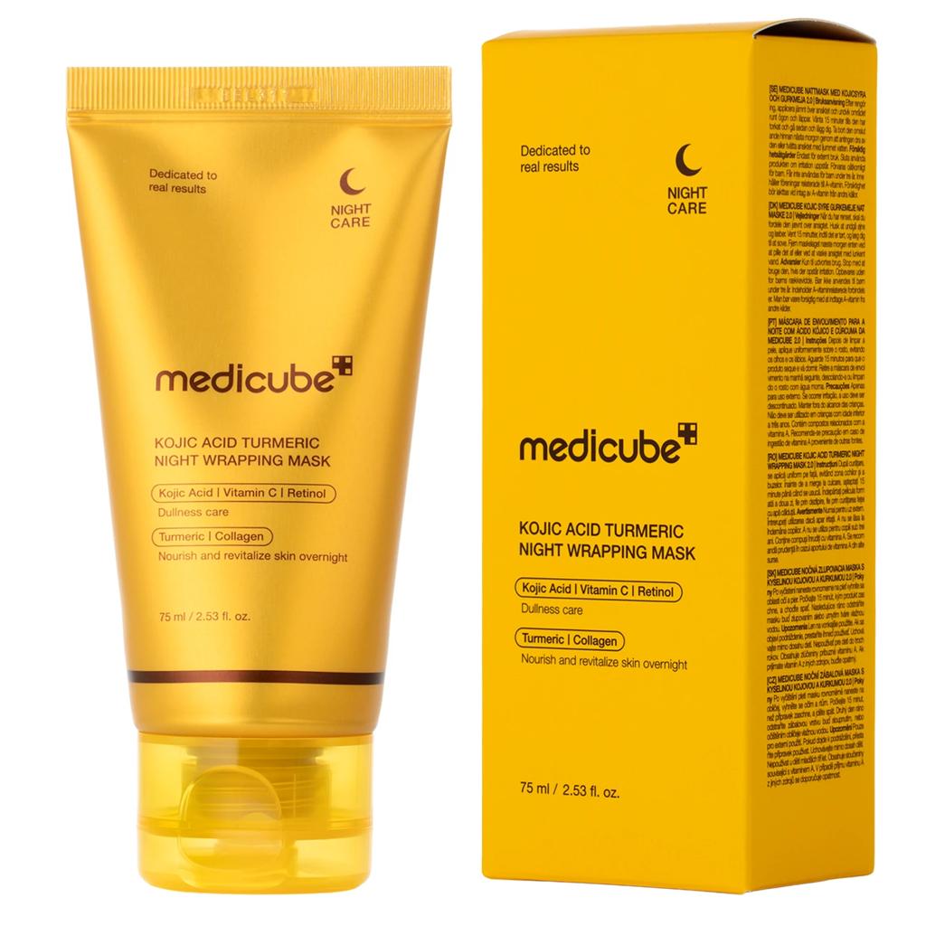 Medicube Kojic Acid Turmeric Night Wrapping Mask, 75ml