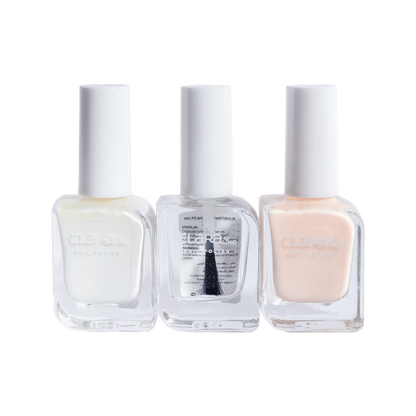Nail Polish French 3 in 1 Set By CLARALINE