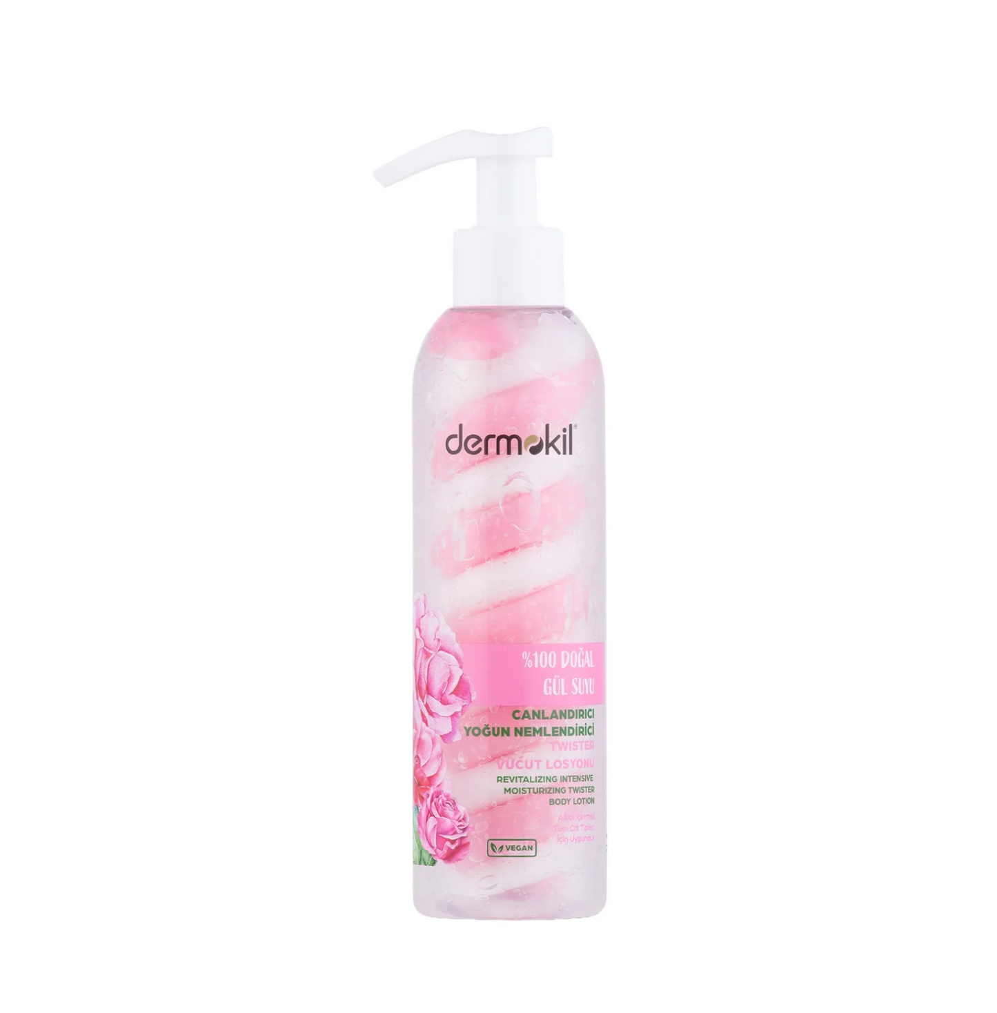 Twister Body Lotion with Natural Rose Water By Dermokil