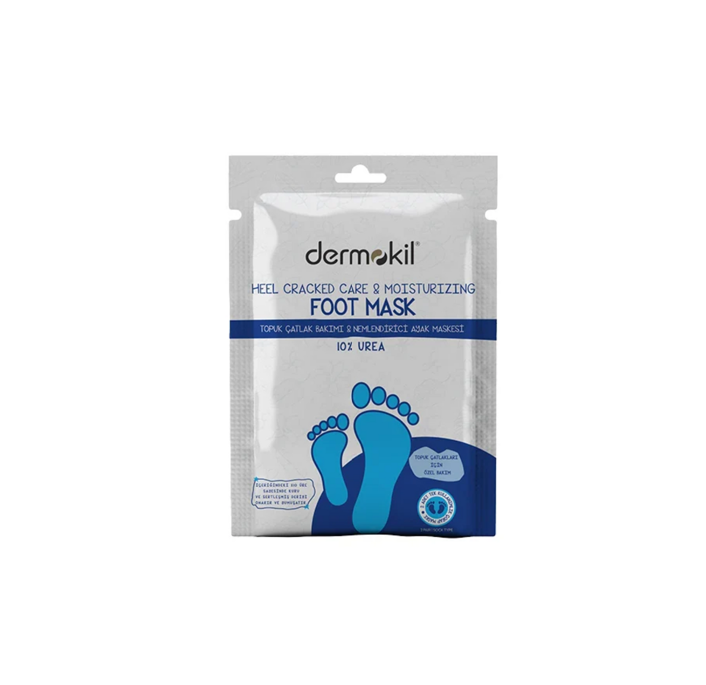 10% Urea Heel Crack Care & Moisturizing Foot Mask By DERMOKIL