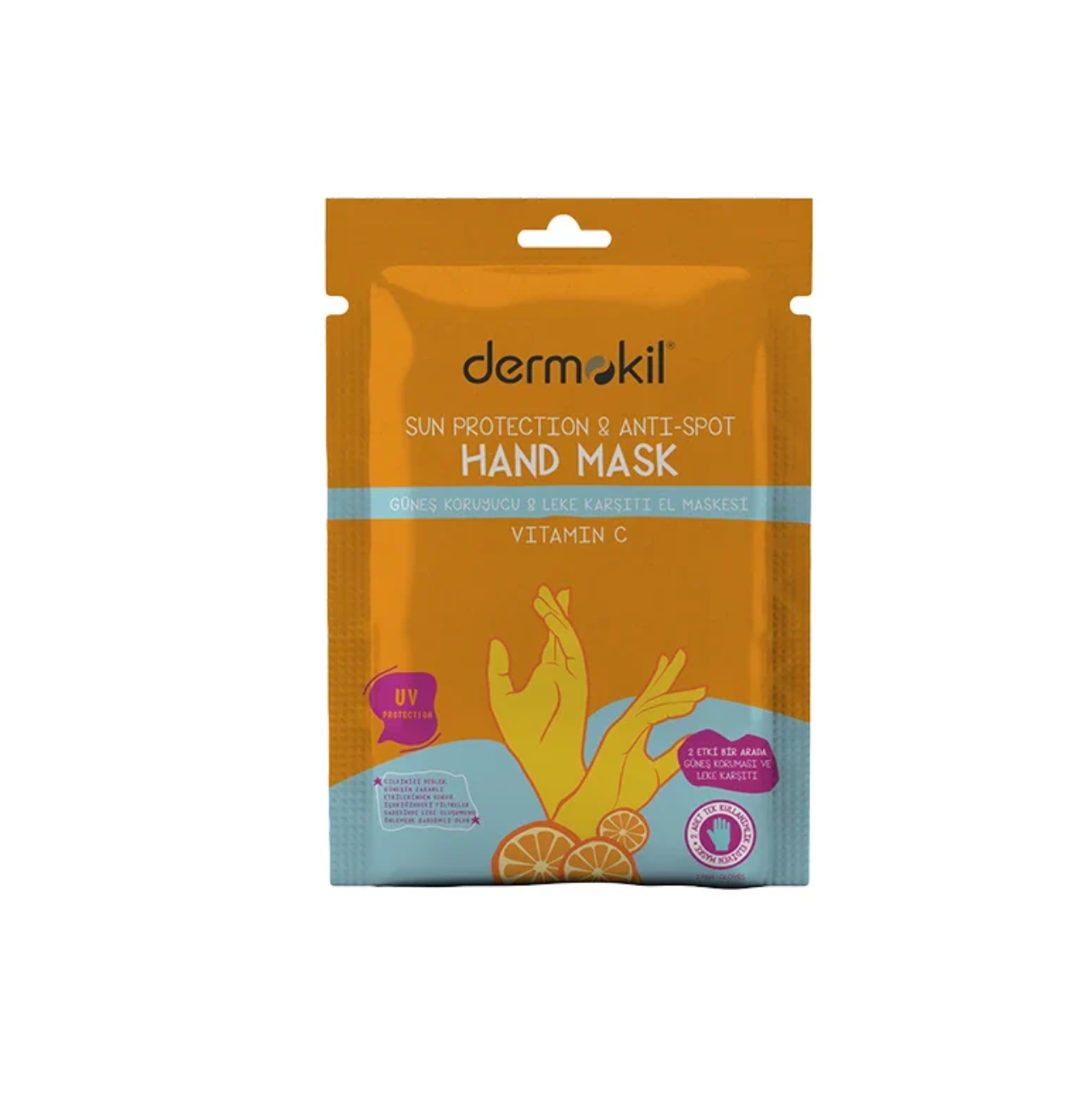 Vitamin C Anti-Spot & Sun Protection Hand Mask By DERMOKIL
