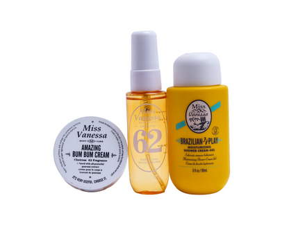 3 Pcs Beauty Bag By Miss Vanessa