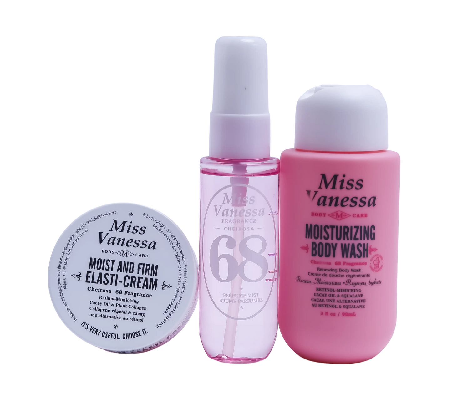 3 Pcs Beauty Bag By Miss Vanessa