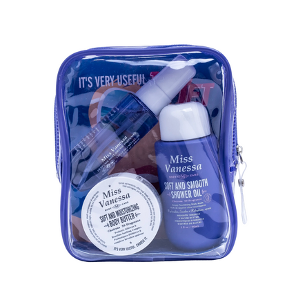 3 Pcs Beauty Bag By Miss Vanessa