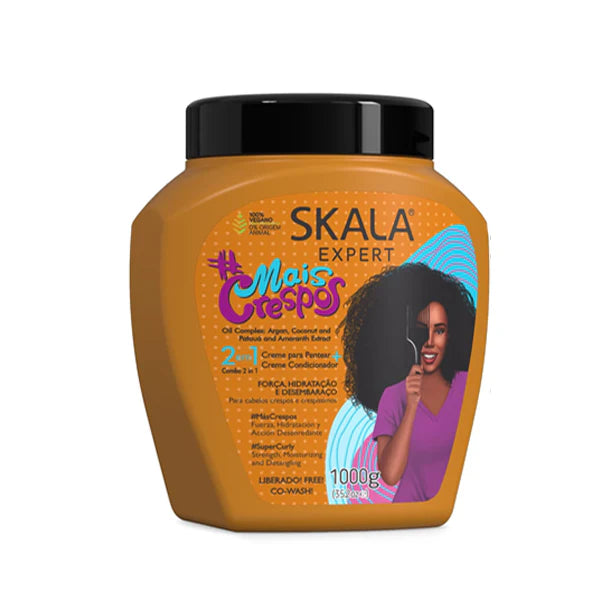 Expert Super Curly Hair Treatment Conditioning Cream By SKALA