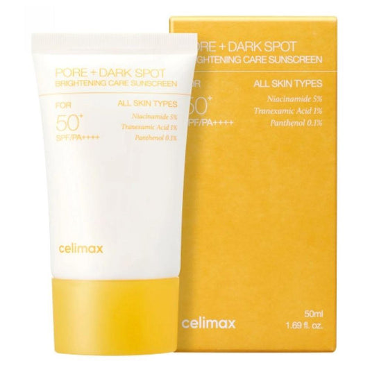 Celimax Pore + Dark Spot Brightening Sunscreen SPF 50+, 50ml