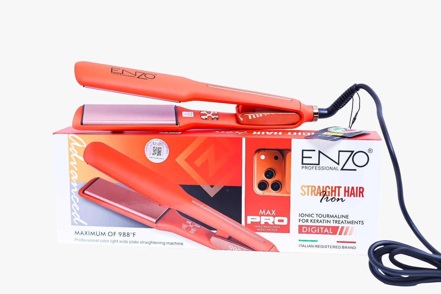 Straightener Max Pro En-3228 By ENZO