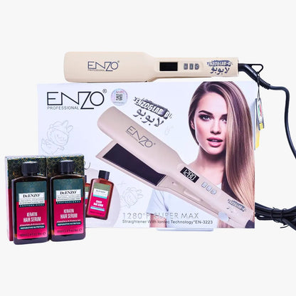Labubu Super Max Straightener With 2 Serum En-3223 By ENZO