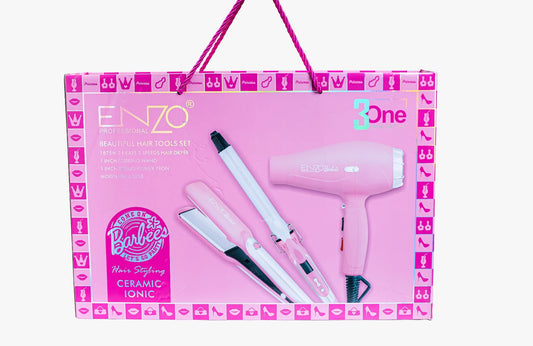 3 in 1 Beautiful Hair Tools Set En-6305B By ENZO
